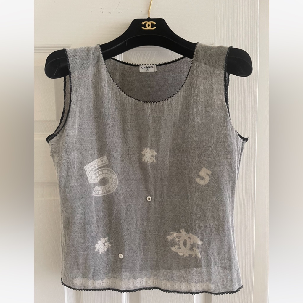 Chanel Tank Top 38 Sz